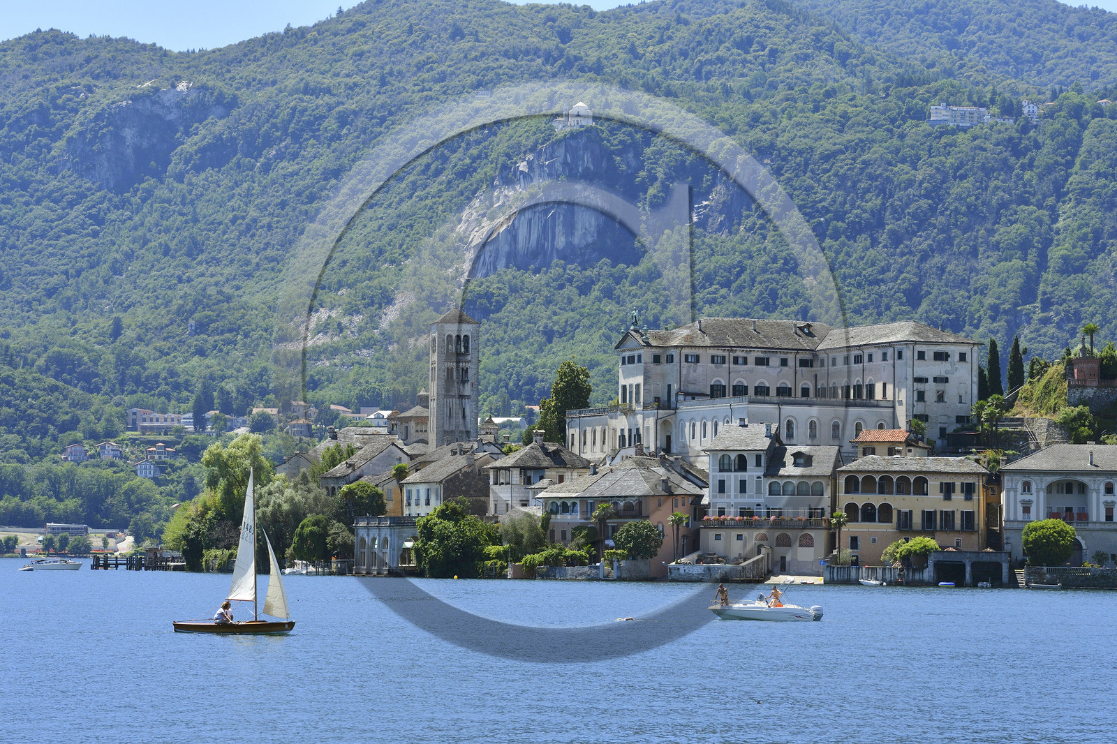 Italie piemont lac orta orta san