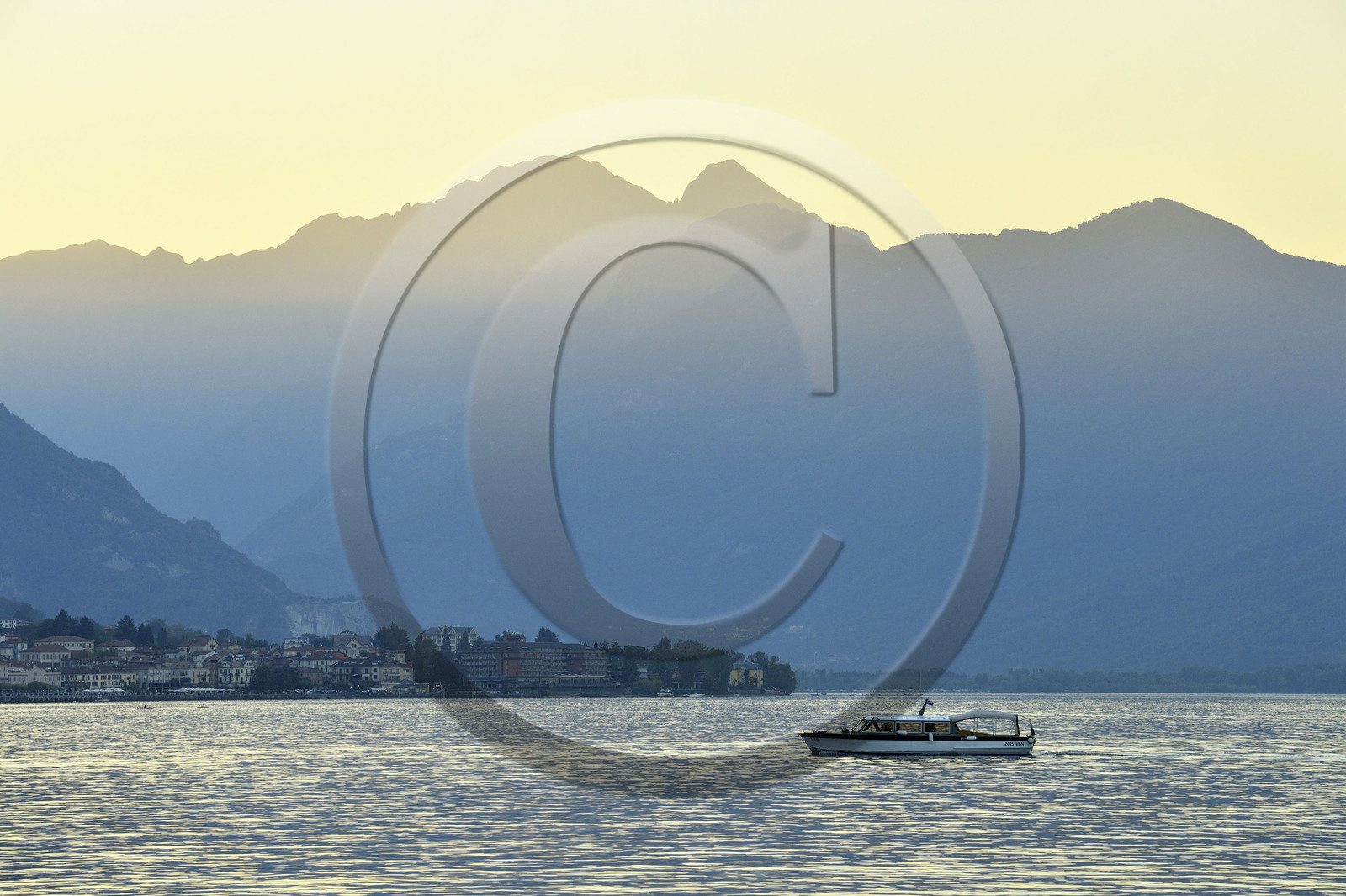 Italie piemont lac majeur lago maggiore