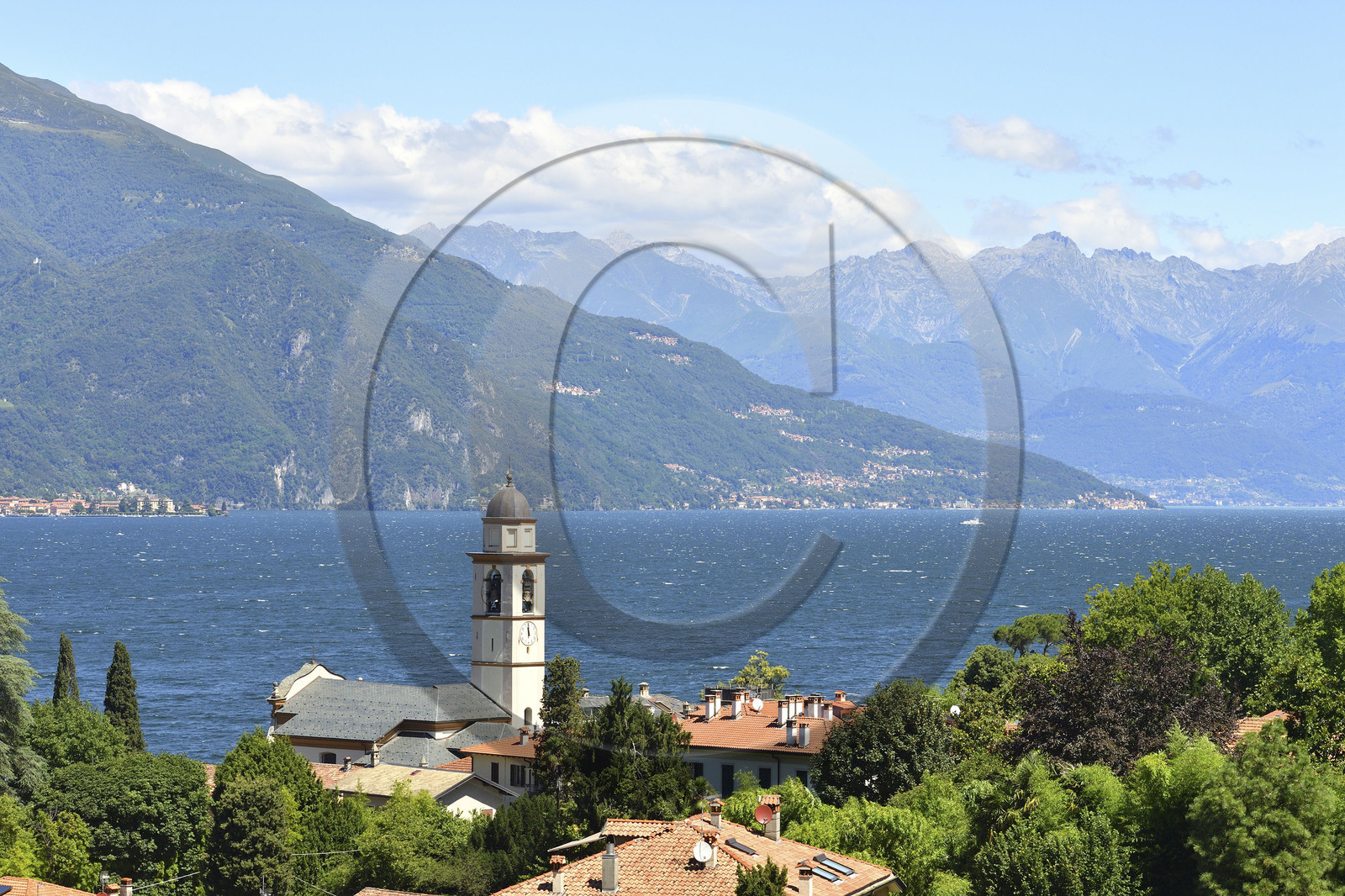 Italie lombardie lac come village bellagio