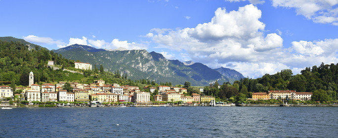 Italie lombardie lac come village bellagio