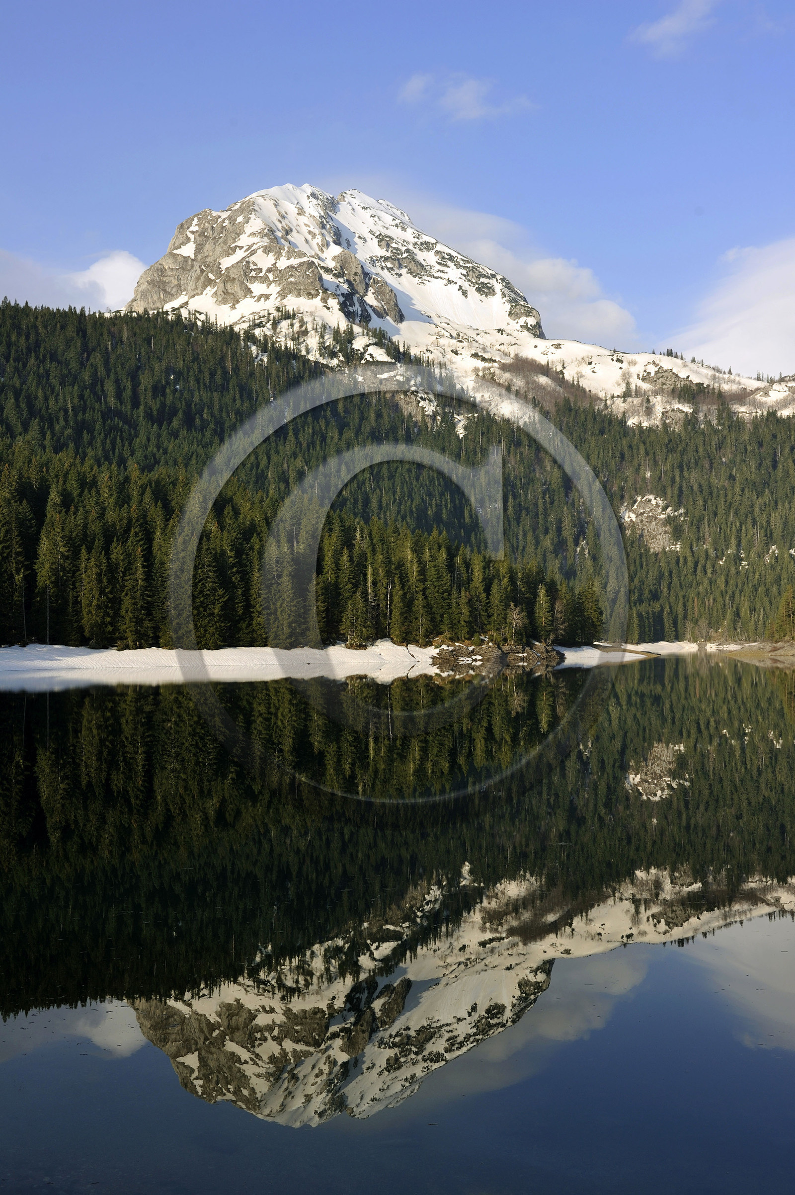 Montenegro, lac noir