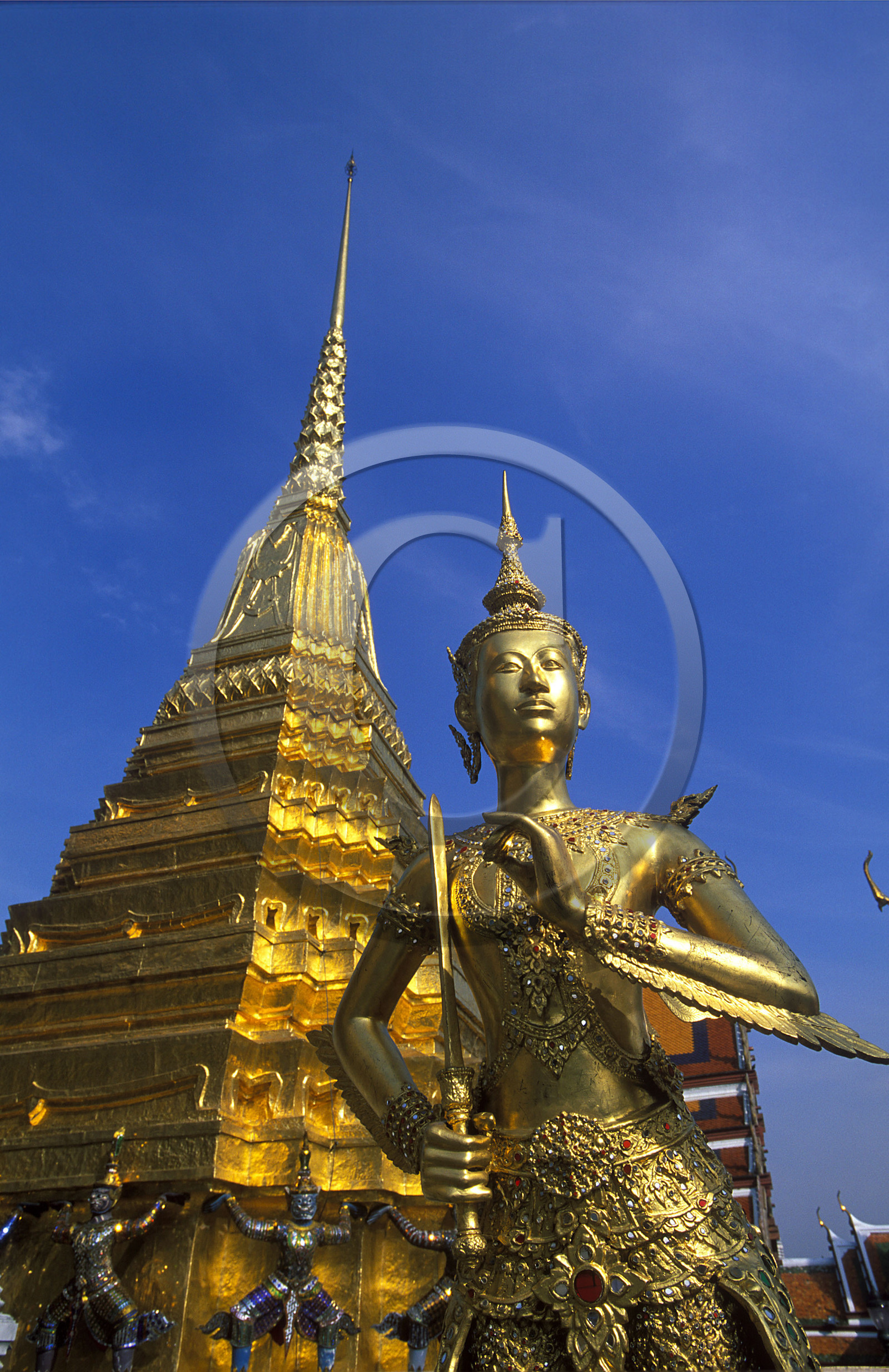 THAILANDE   BANGKOK    TEMPLE DU WAT PRA KEAW