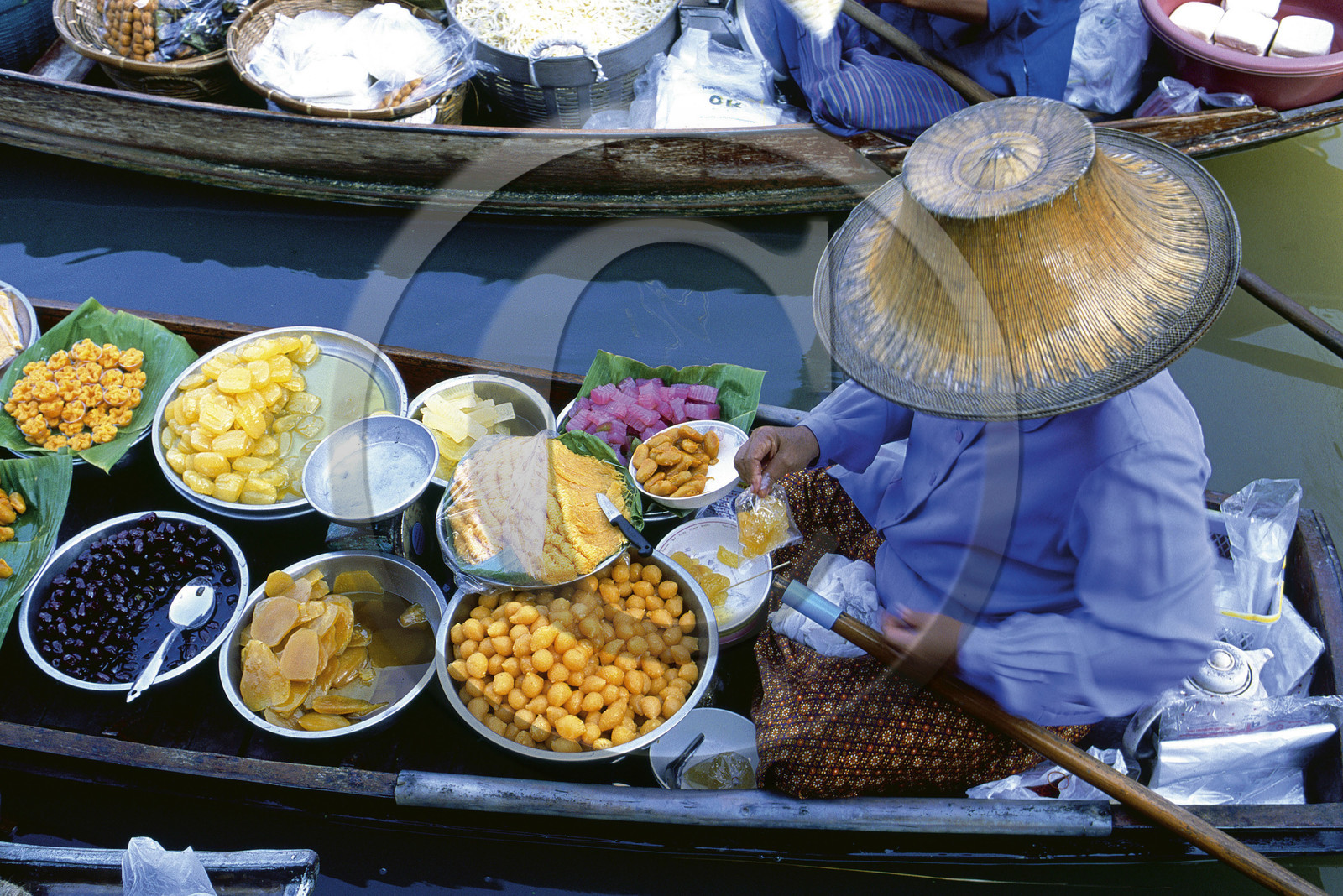 THAILANDE MARCHÉ FLOTTANT