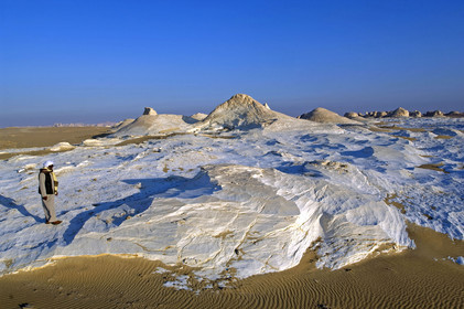 Egypte, désert blanc
