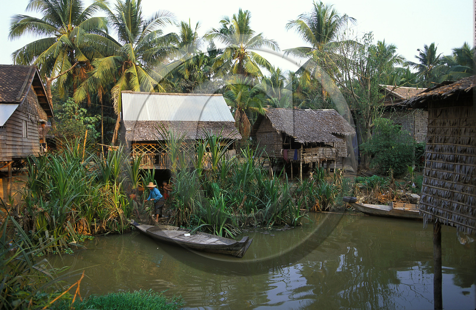 Lac Tonle Sap. Cambodge