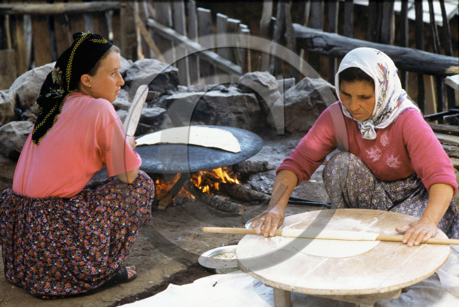 Traditional bread making in the Taurus region