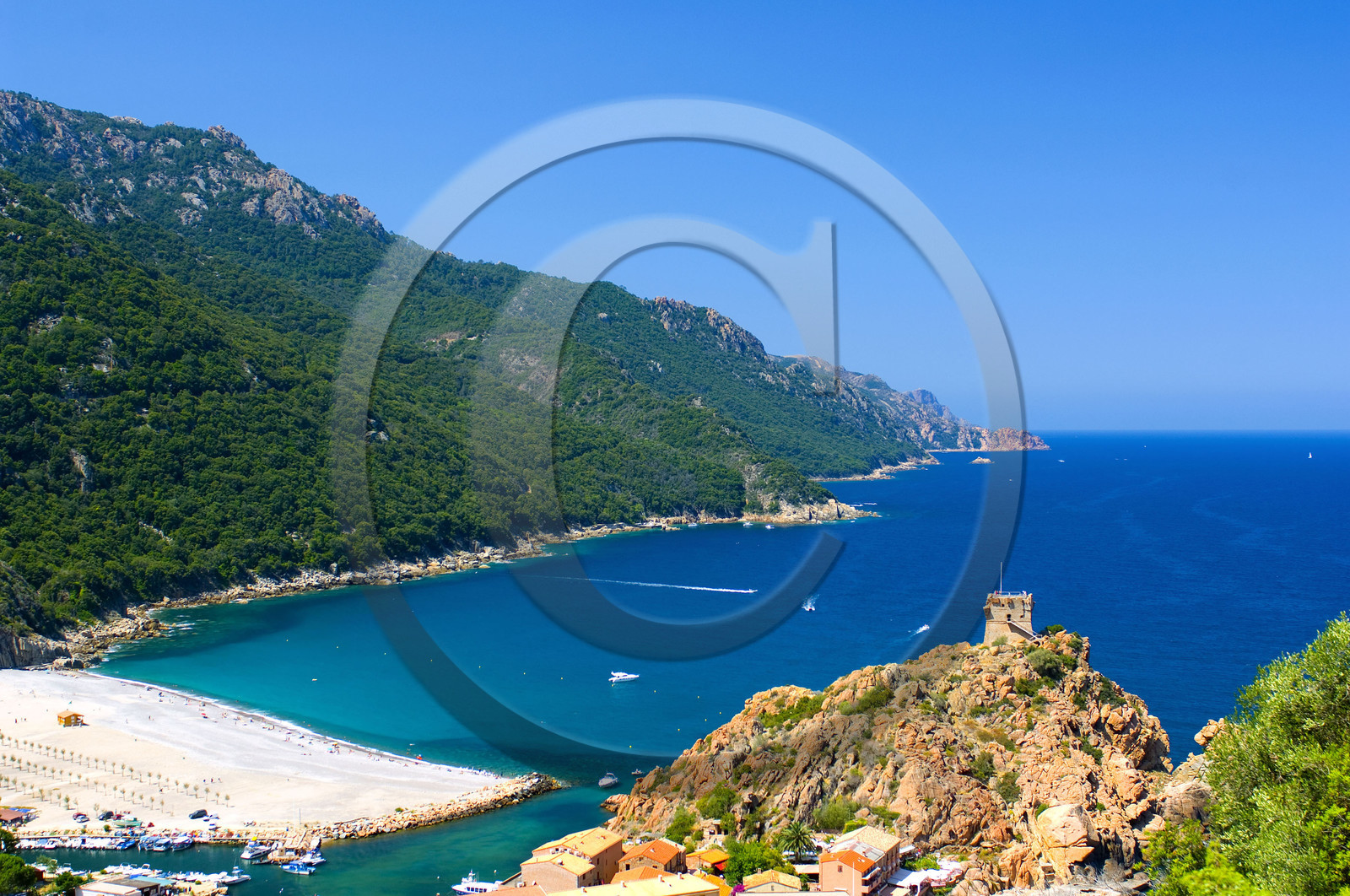 Porto, Corse, France