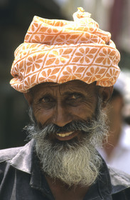 Portrait d'un homme au Pakistan