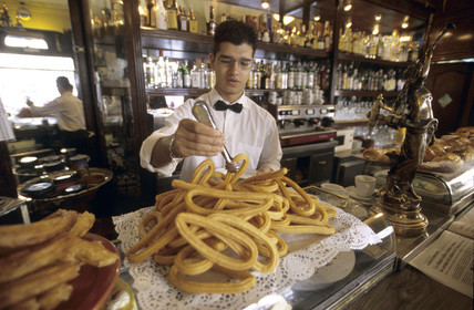 Madrid cafÈ avec Churroz