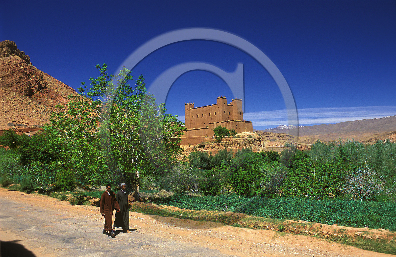 MAROC   VALLÉE DU DADES.KASBAH