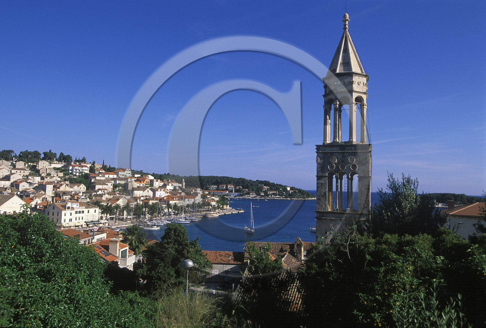 VILLE ET ILE DE HVAR. CROATIE