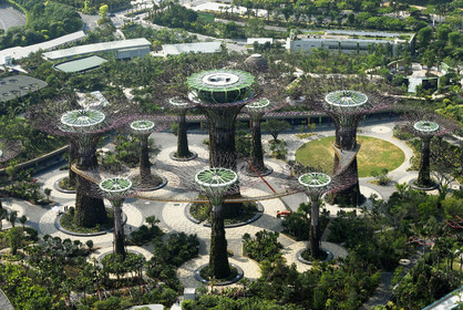 Singapour, Marina Bay, parc