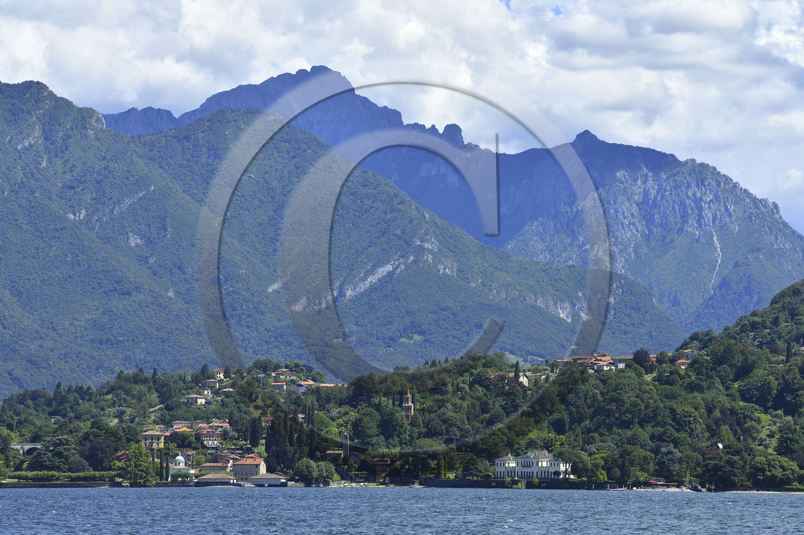 Italie lombardie lac come village bellagio