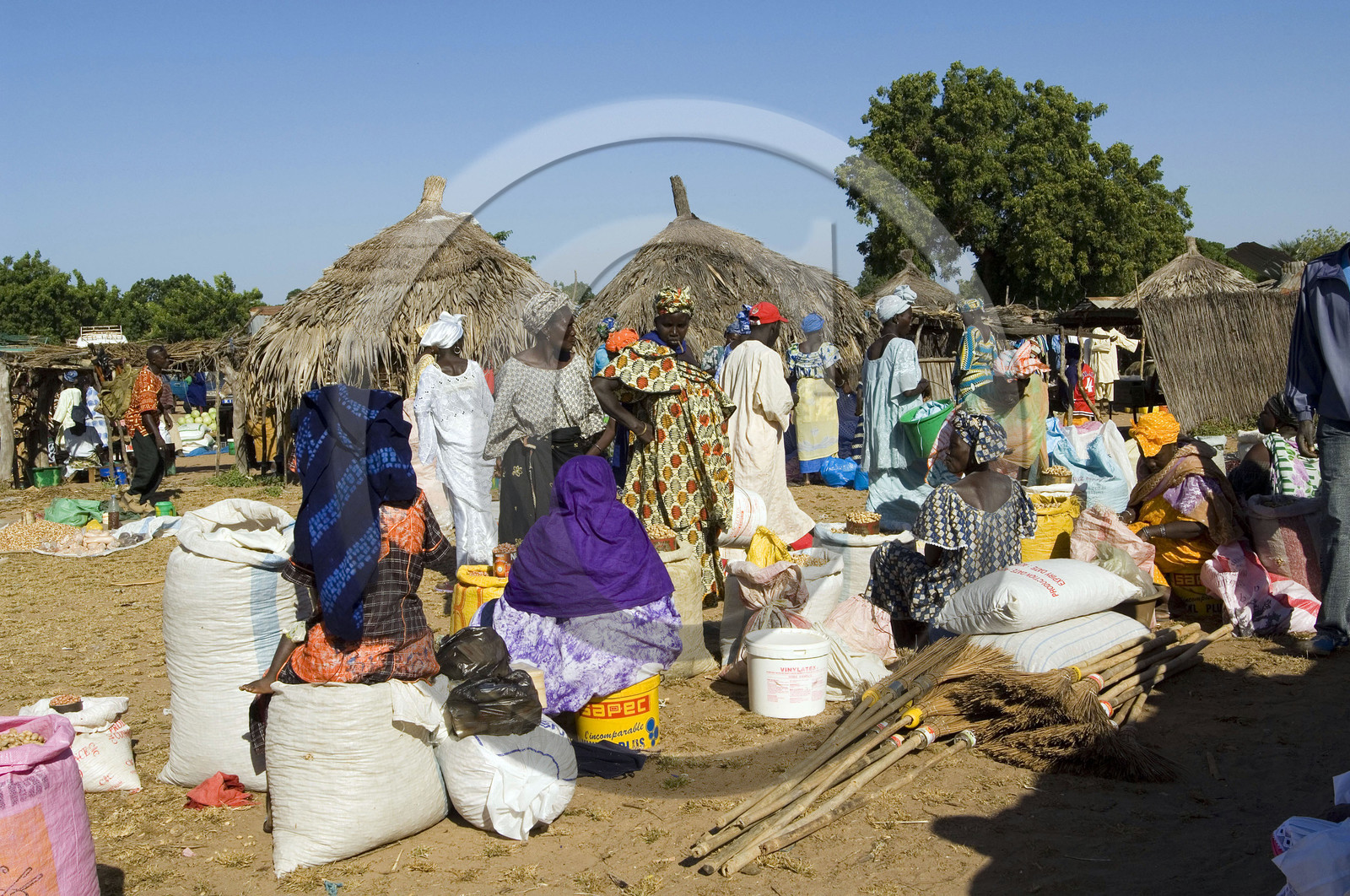 Marché de Gueguenne, Sénégal