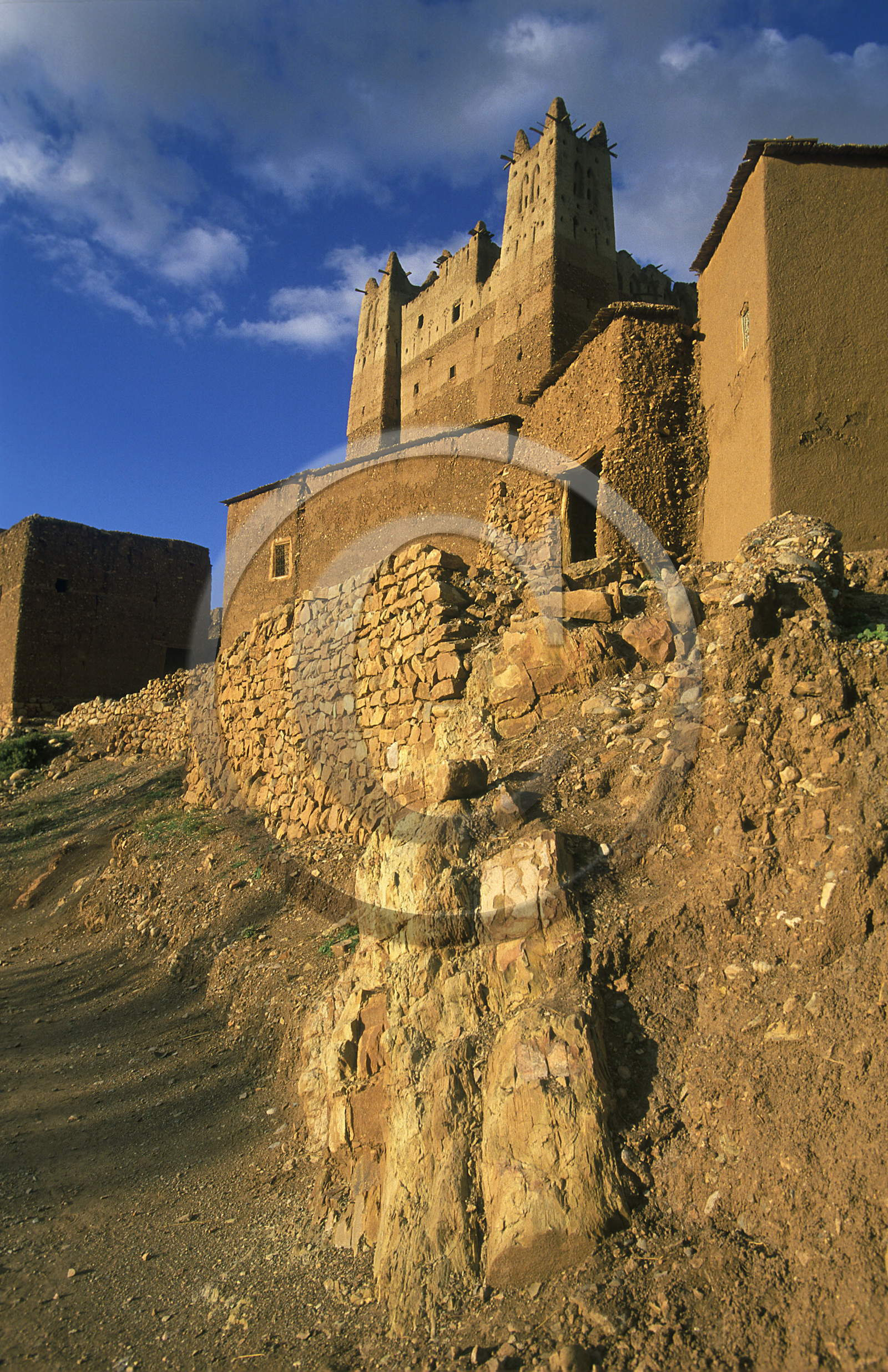MAROC   VALLÉE DU DADES.KASBAH