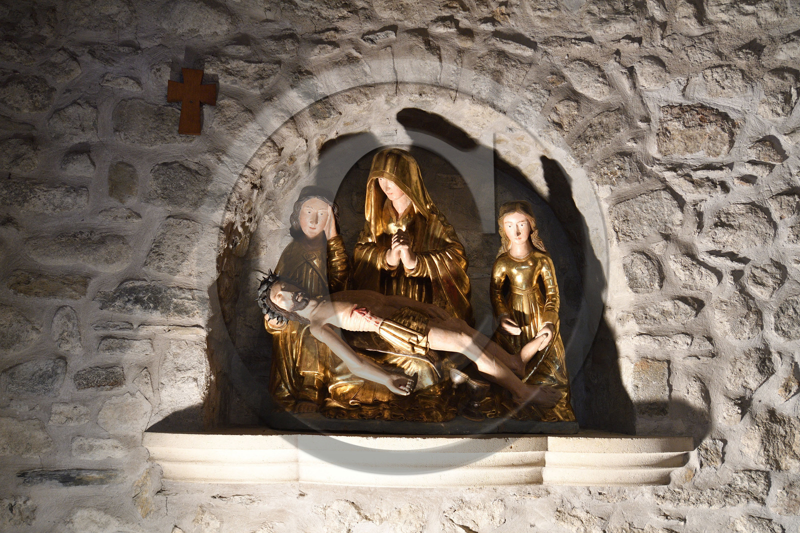 France hautes pyrenees vallee louron arreau eglise