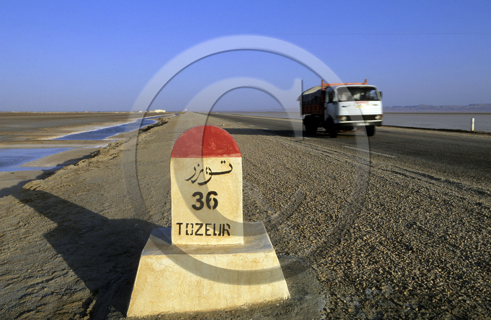 Chott El Jerid, Tunisie
