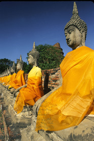 THAILANDE   AYUTHAYA.WAT HAI CHAI MONGKHON