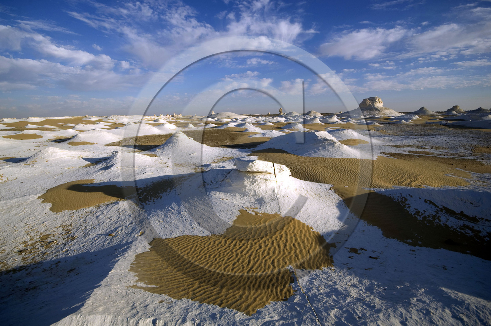 Egypte, désert blanc