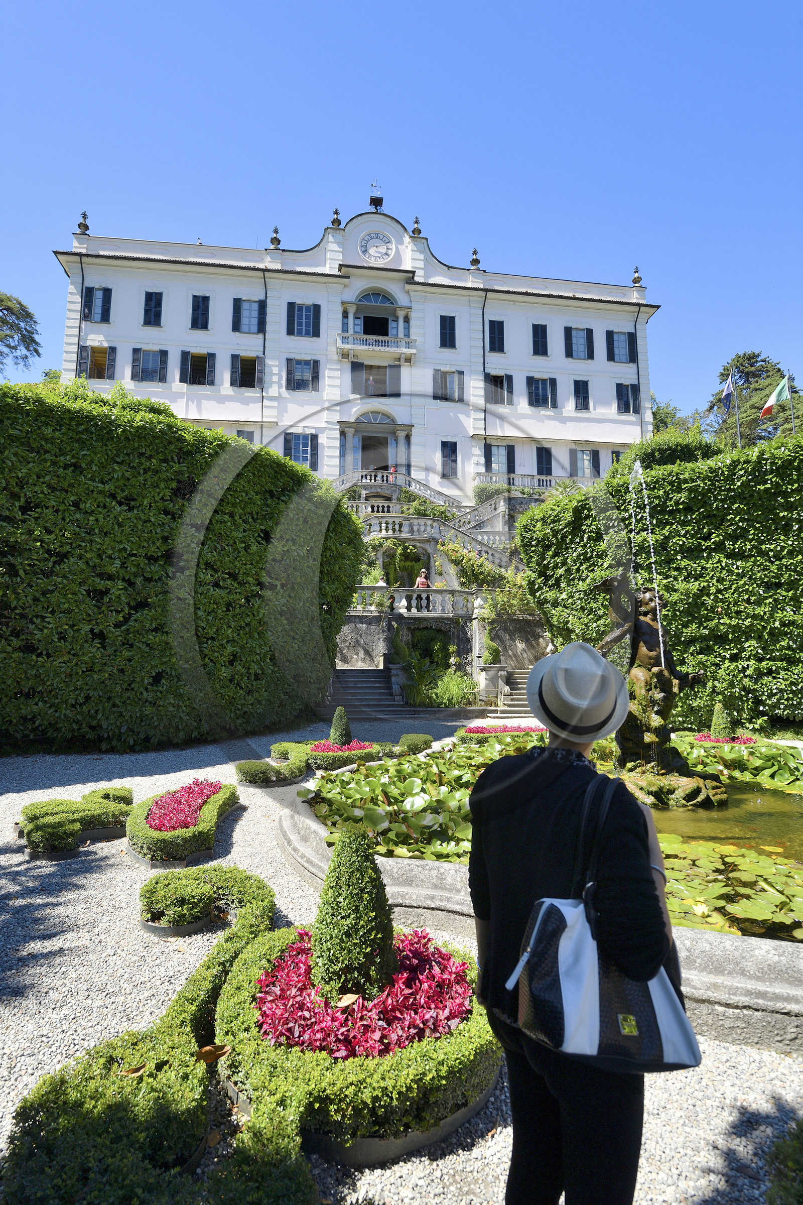 Italie lombardie lac come tremezzo villa