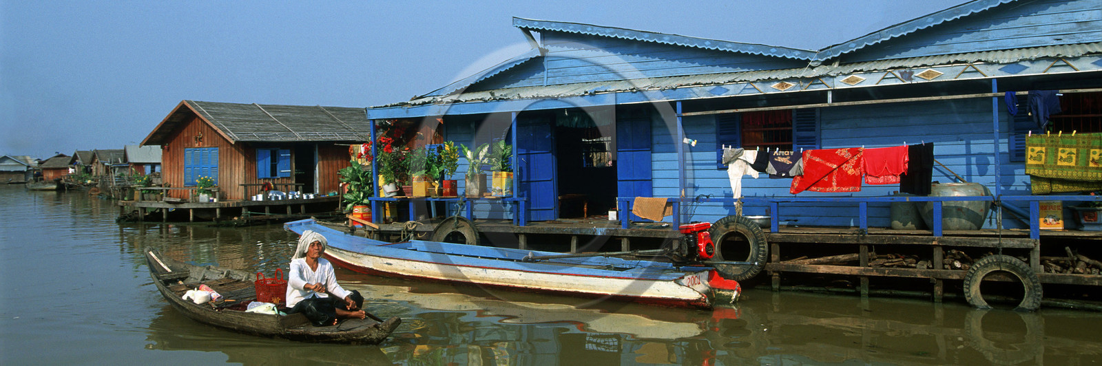 Lac Tonle Sap. Cambodge