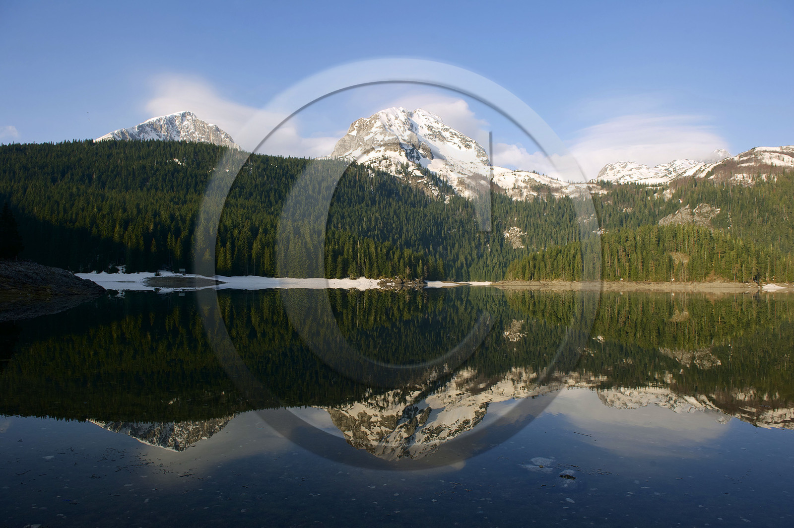 Montenegro, lac noir