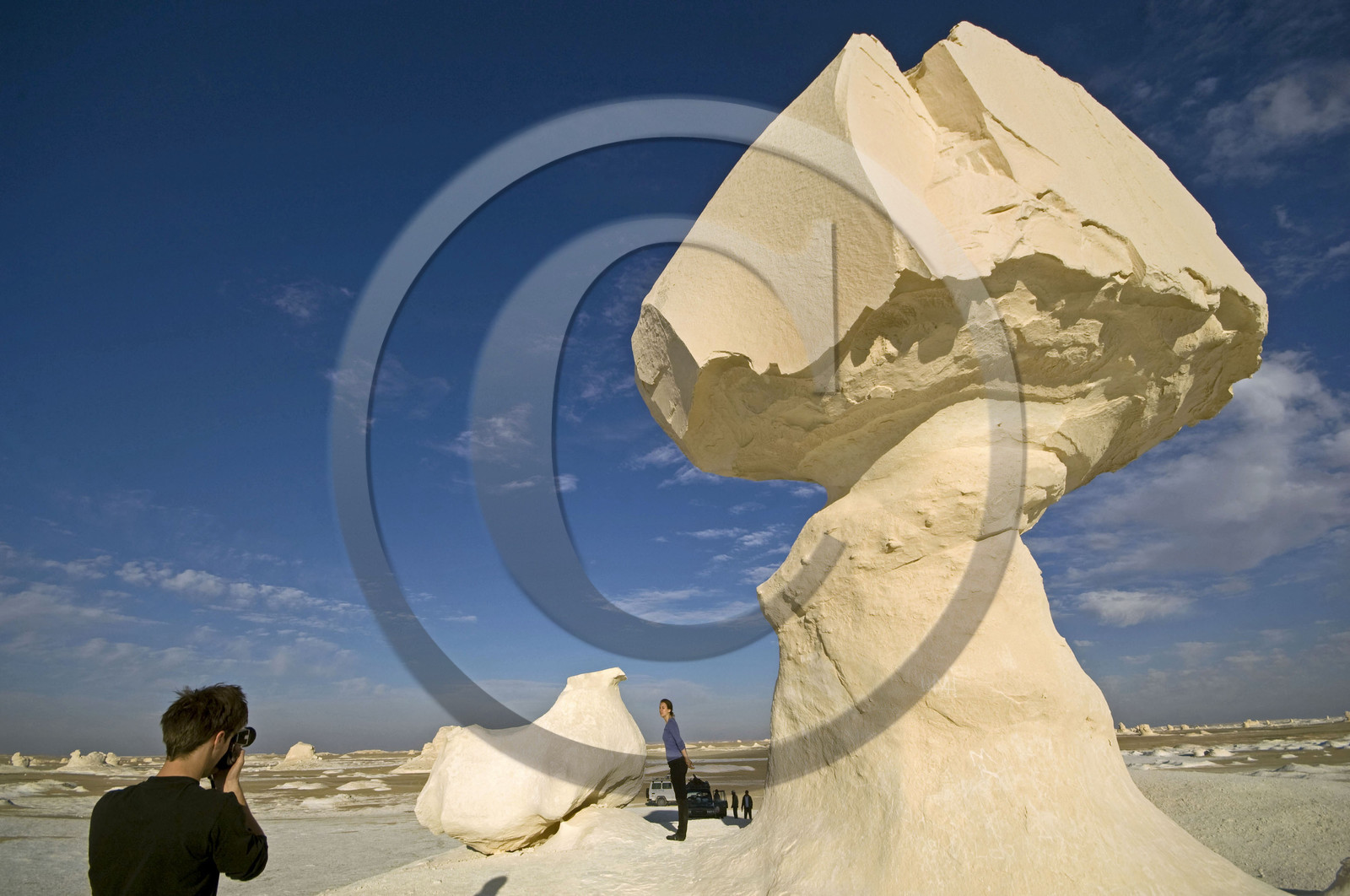Egypte, désert blanc