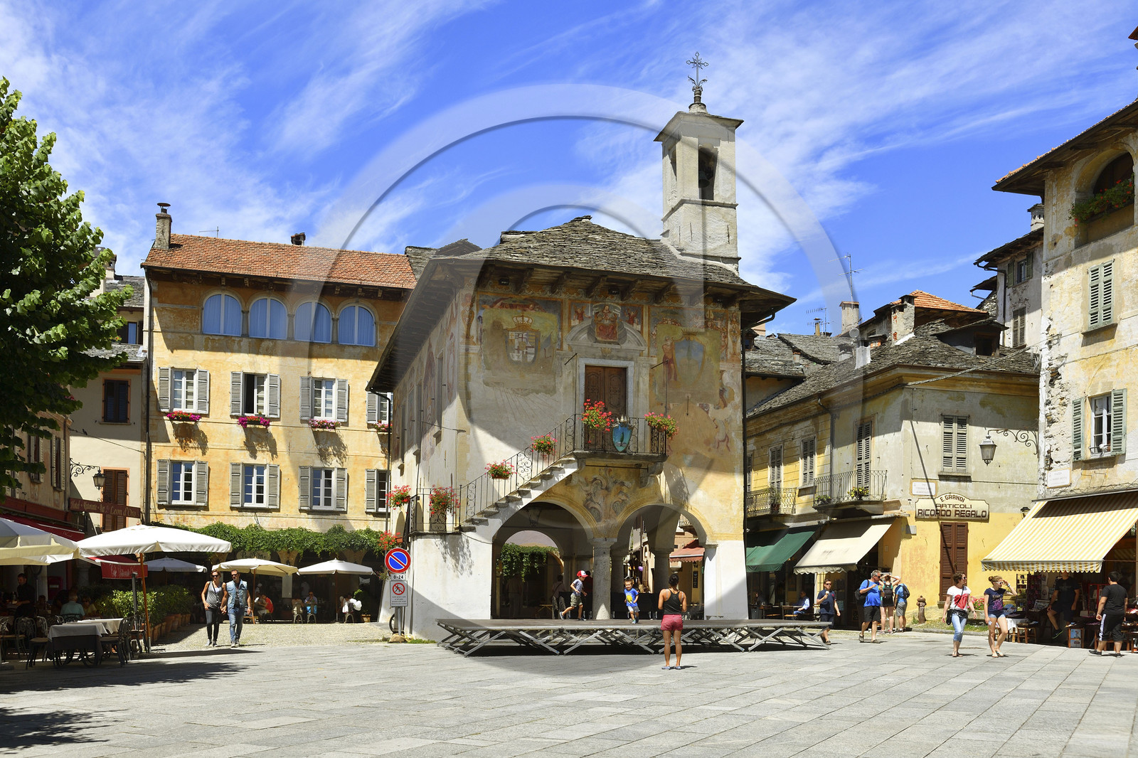 Italie piemont lac orta orta san