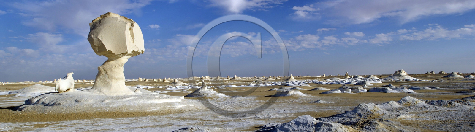 Egypte, désert blanc