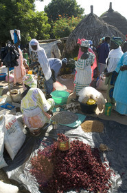 Marché de Gueguenne, Sénégal