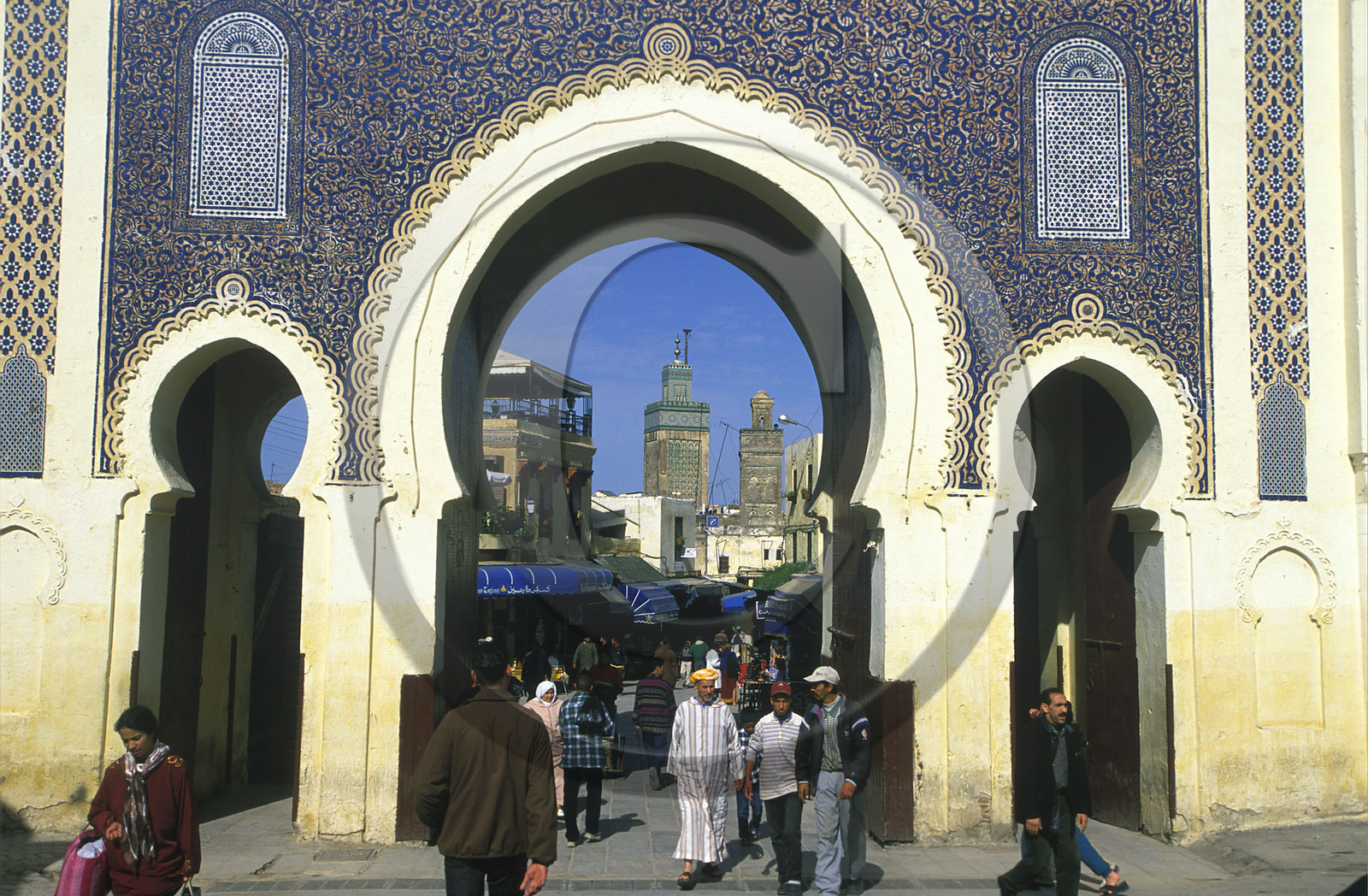 MAROC   FES.PORTE BAB BOU JELOUD