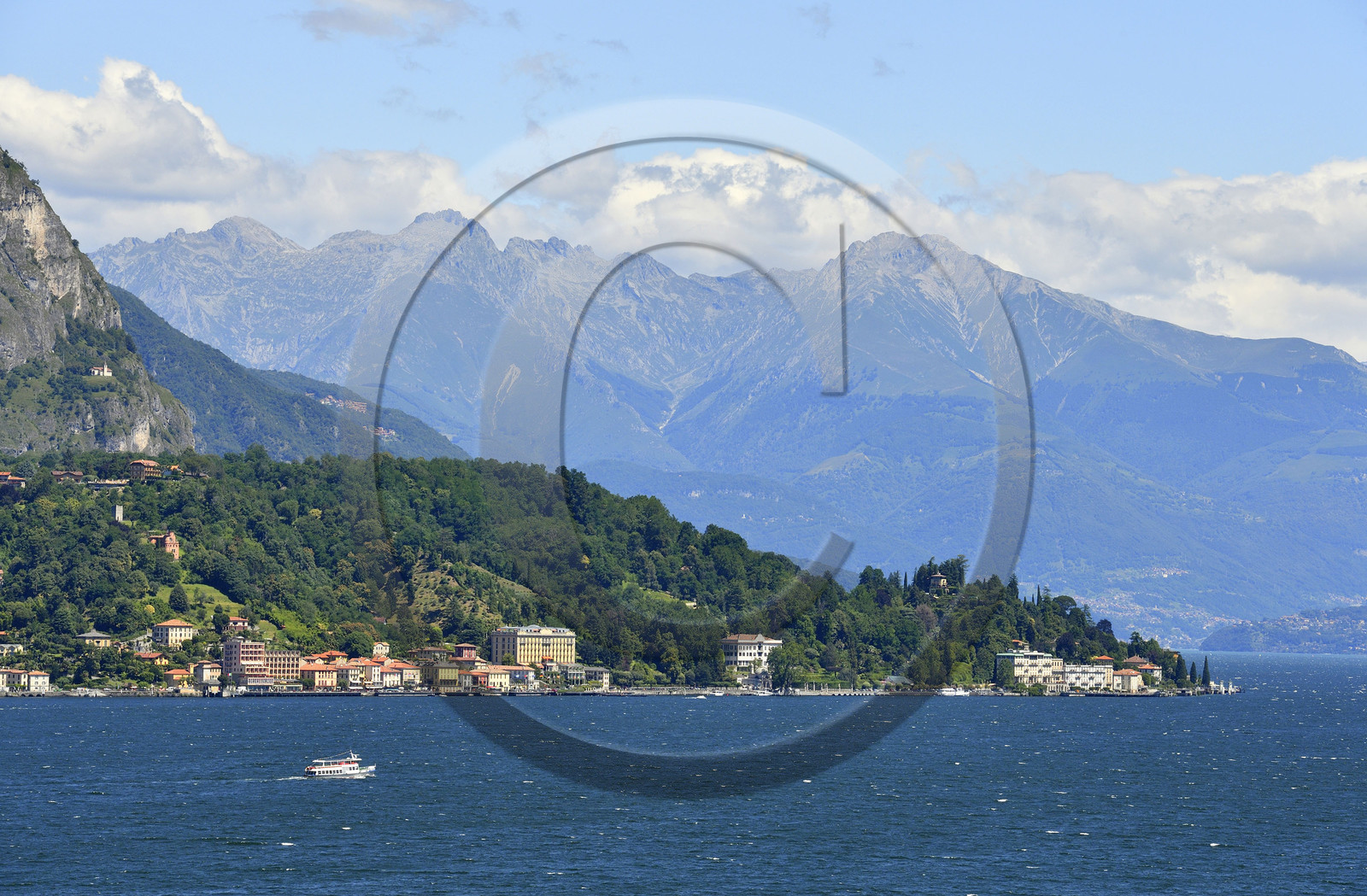 Italie lombardie lac come village tremezzo