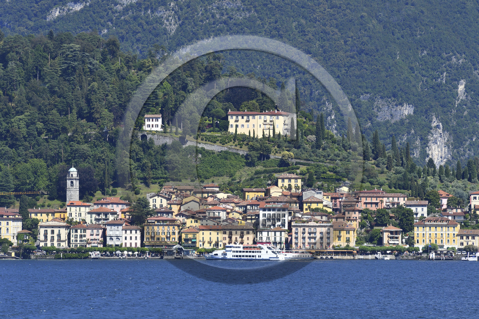 Italie lombardie lac come village bellagio