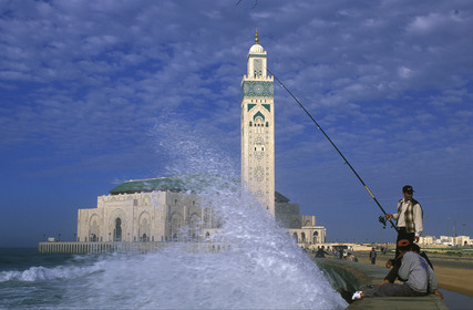 MAROC   CASABLANCA.MOSQUÉE DE HASSAN 2