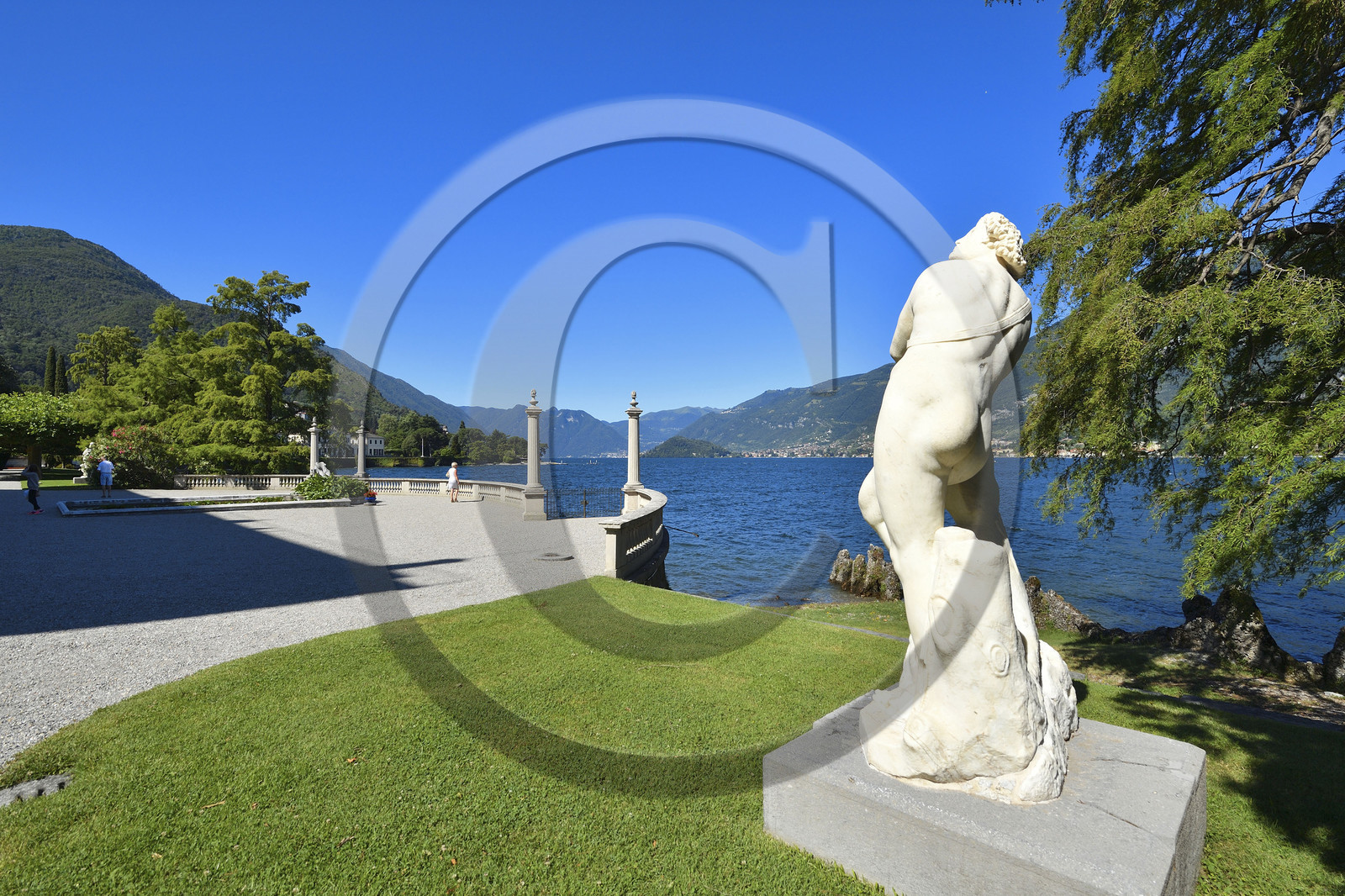 Italie lombardie lac come bellagio villa