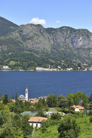 Italie lombardie lac come village bellagio
