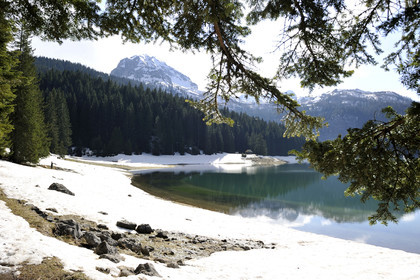 Montenegor, lac noir