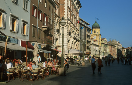 CROATIE. RIJEKA. KORZO