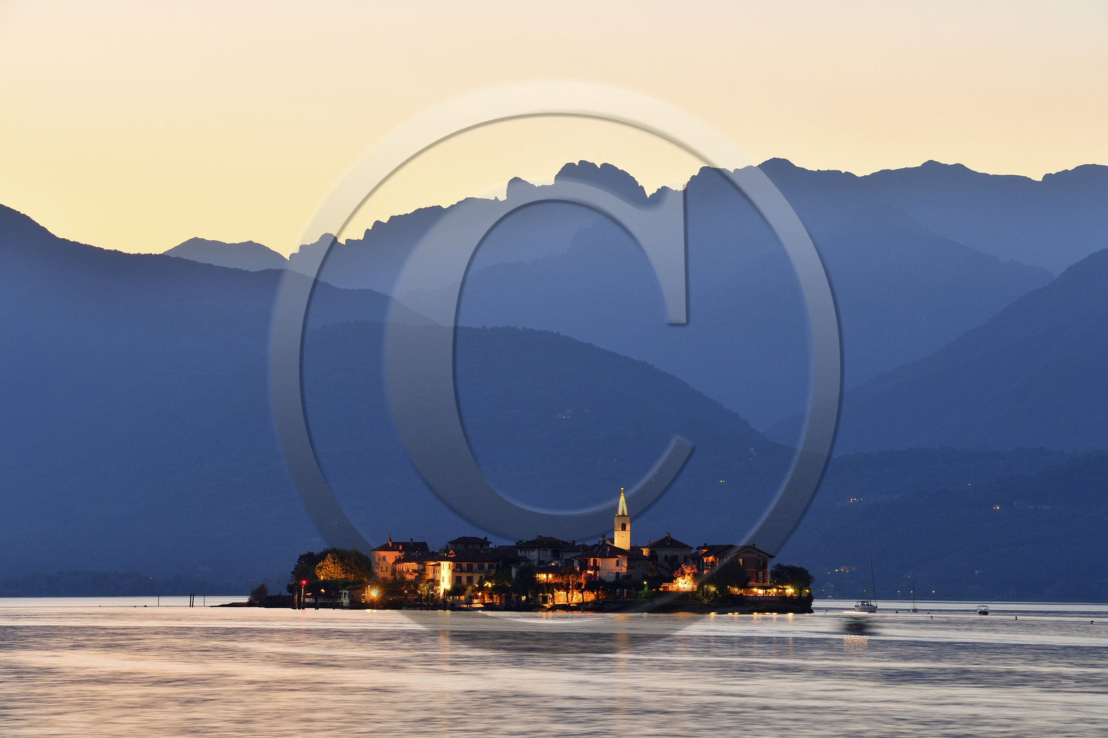 Italie piemont lac majeur lago maggiore