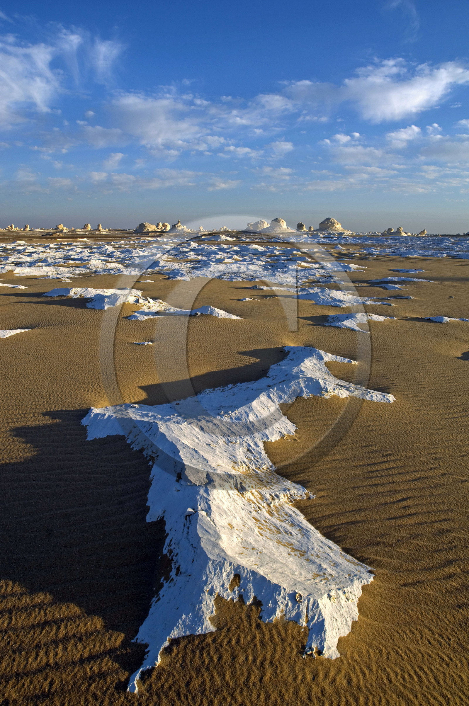 Egypte, désert blanc