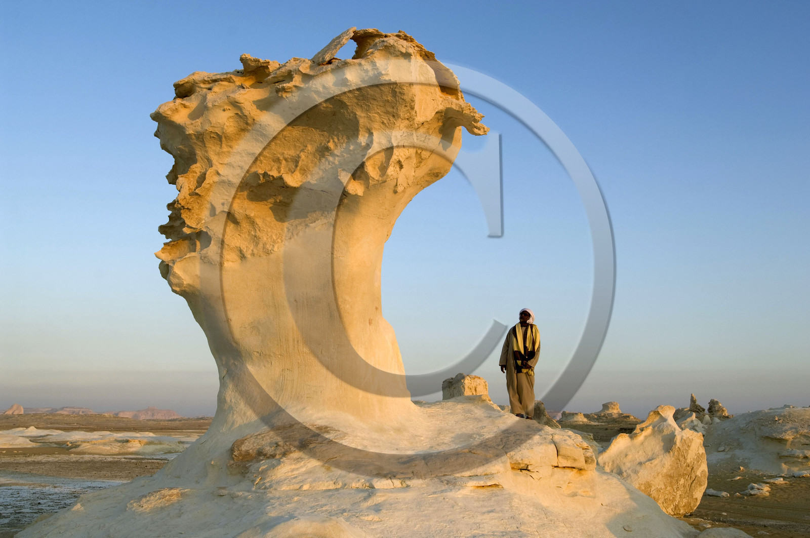 Egypte, désert blanc