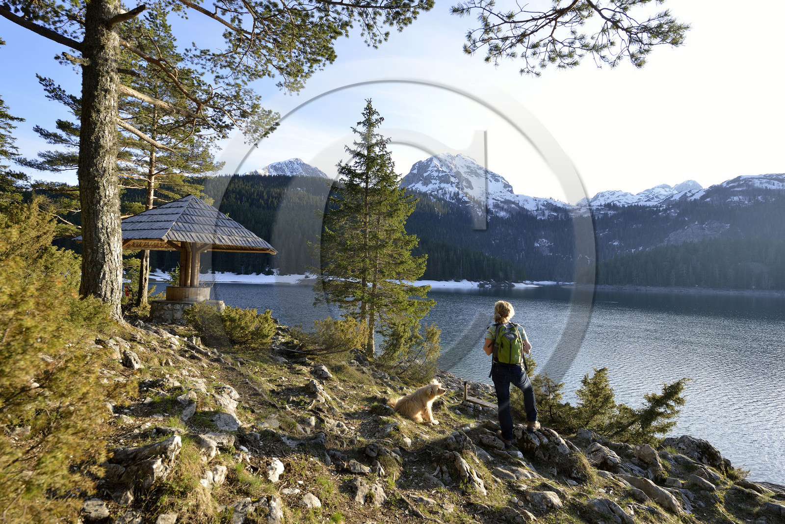 Montenegor, lac noir