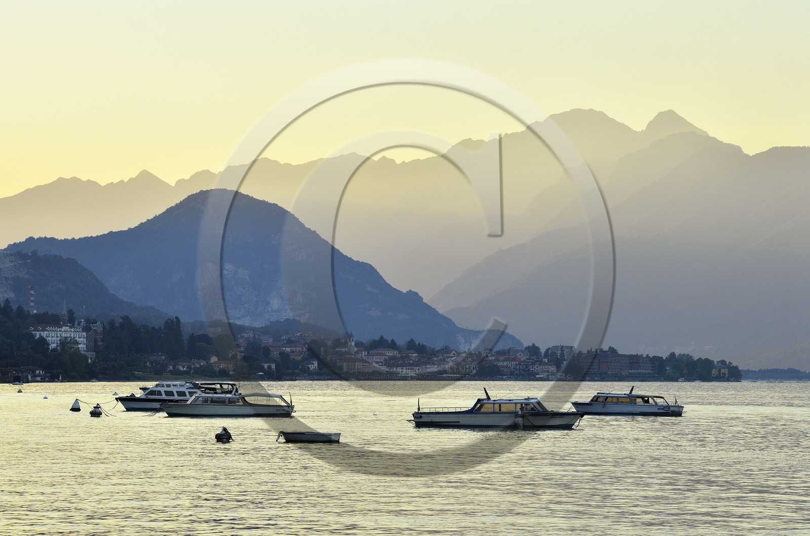 Italie piemont lac majeur lago maggiore