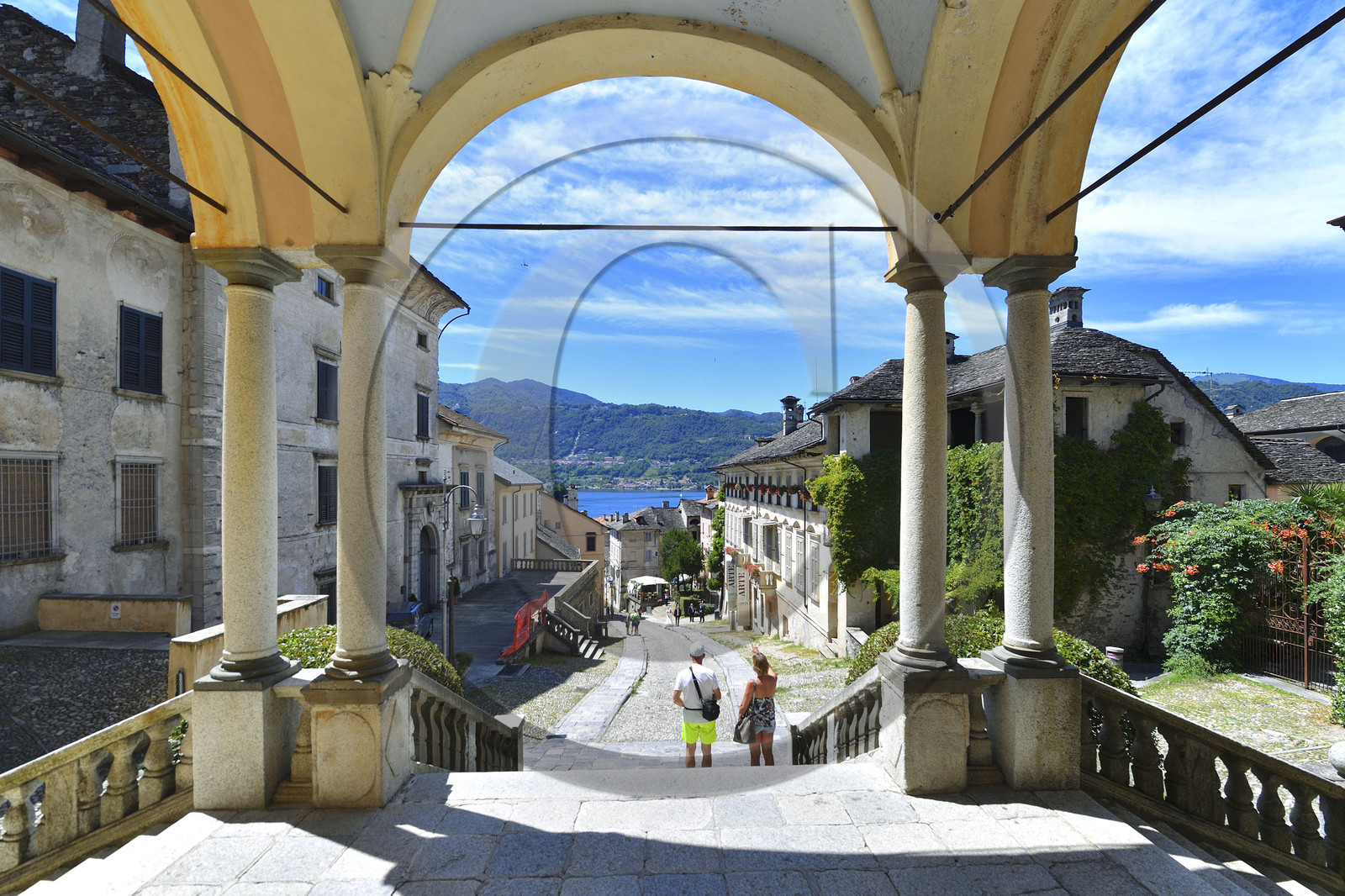 Italie piemont lac orta orta san