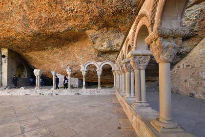 Espagne aragon jaca ermitage rupestre cloitre
