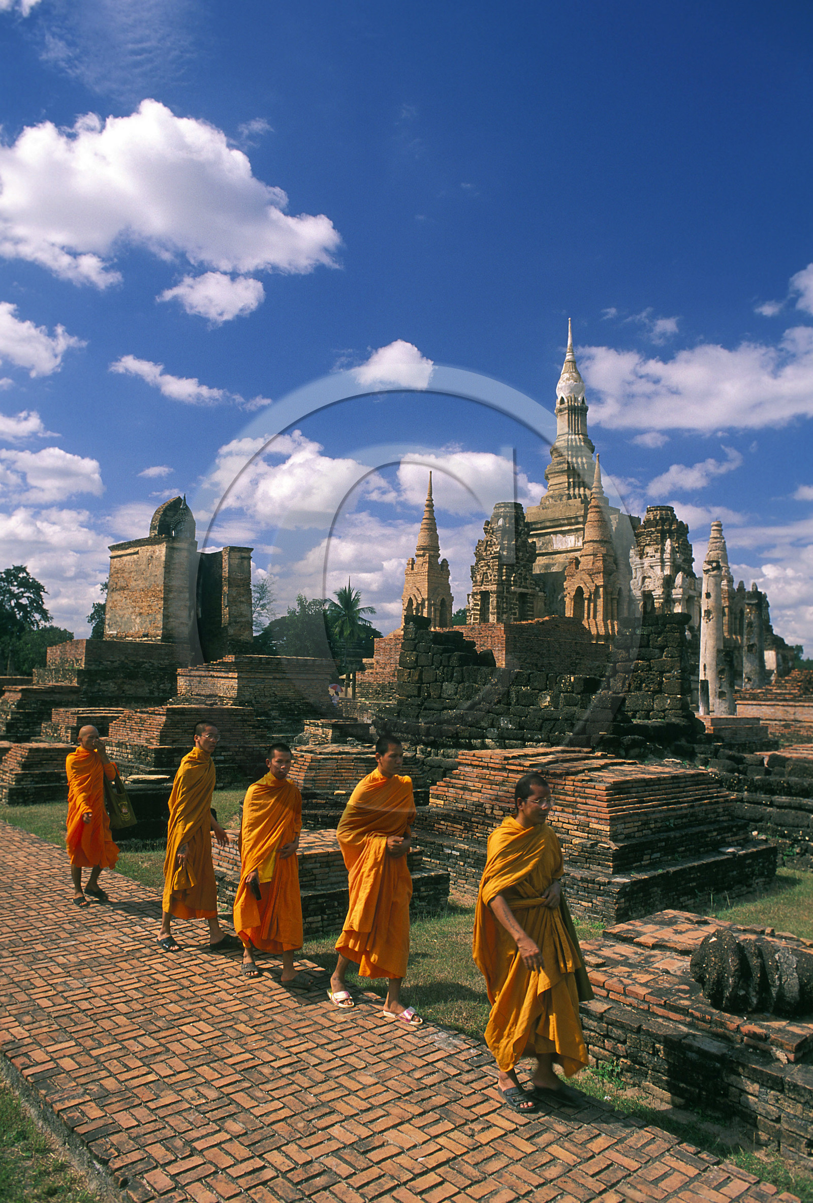 THAILANDE   SUKHOTHAI.WAT MAHATHAT