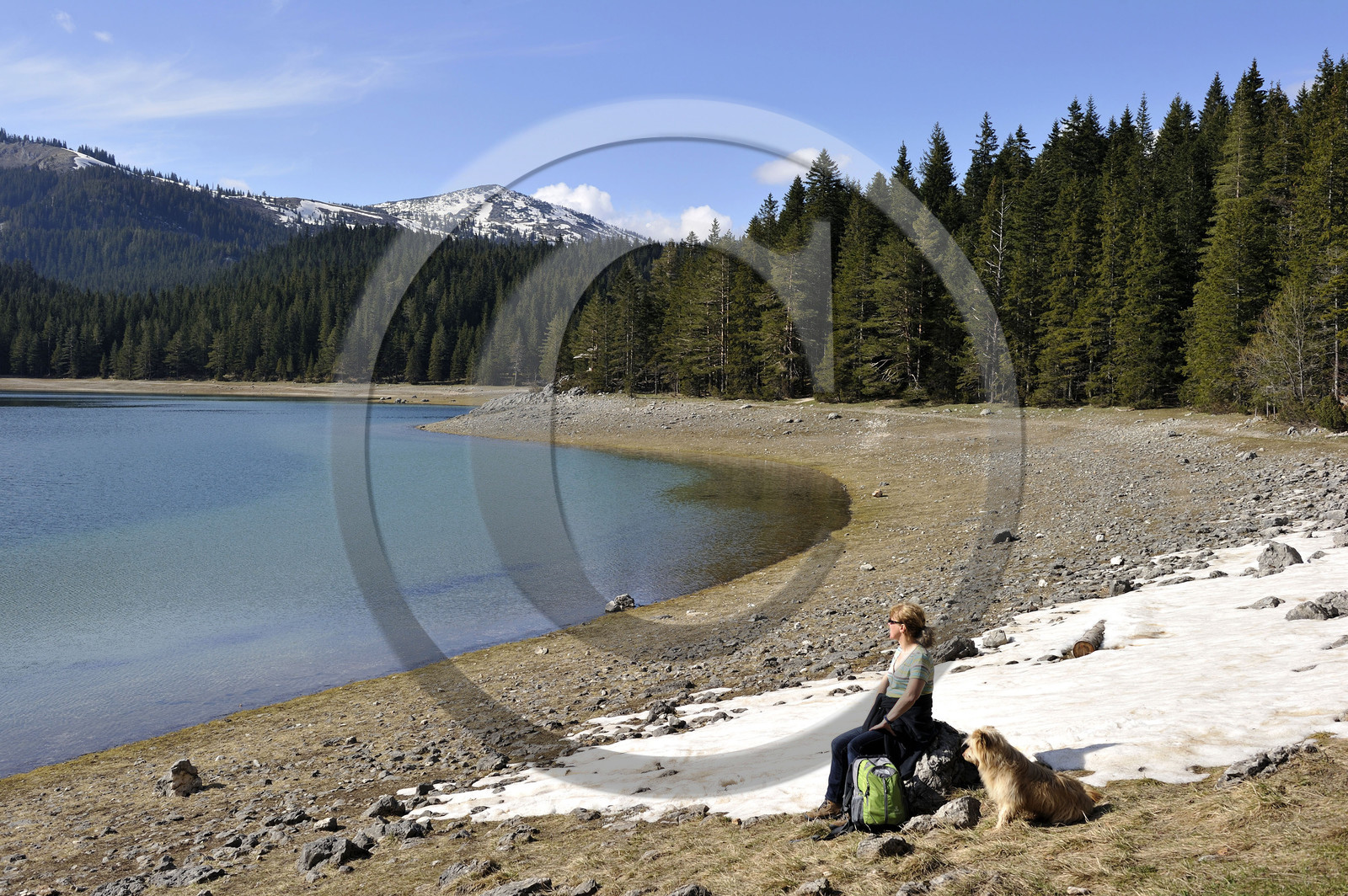 Montenegor, lac noir