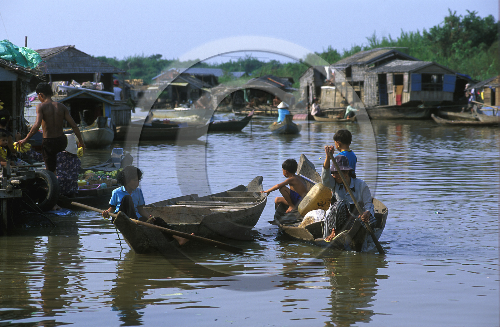 Lac Tonle Sap. Cambodge
