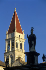 TROGIR. CATHEDRALE ST- LAURENT. CROATIE