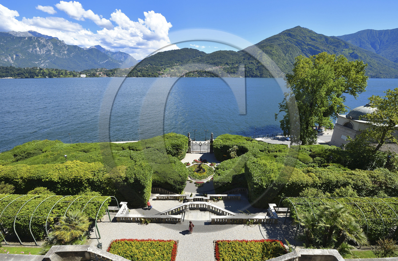 Italie lombardie lac come tremezzo villa